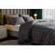 Pamposh Bedding Duvet Cover Set Charcoal Doublesided 3 PCS With Pillowcases Quilt Covers Double Ultra Soft